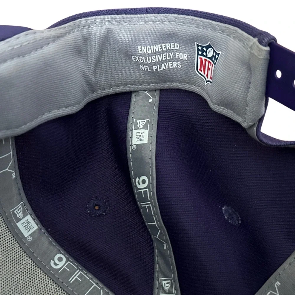 Baltimore Ravens New Era 9FIFTY Snapback Hat 2017 NFL Sideline On Field Youth